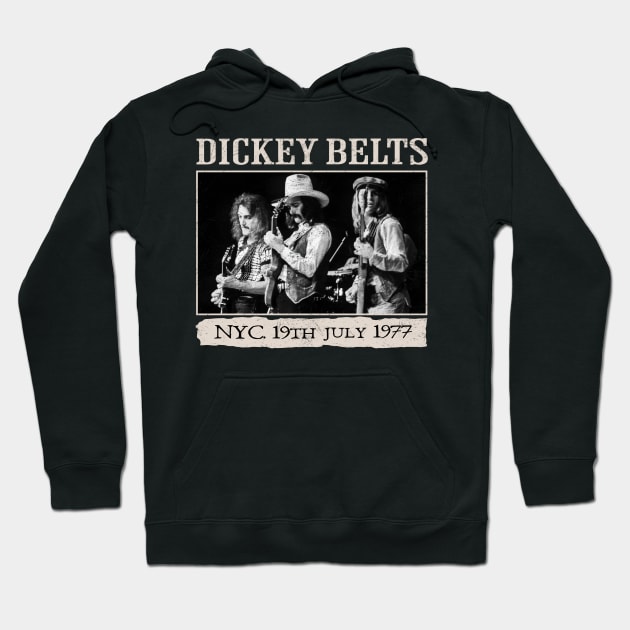 Dickey Betts NYC Hoodie by xalauras studio